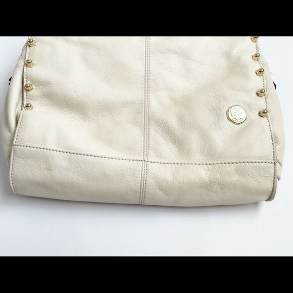 Vince Camuto Cream Gold Crossbody Handbag - Picture 6 of 12